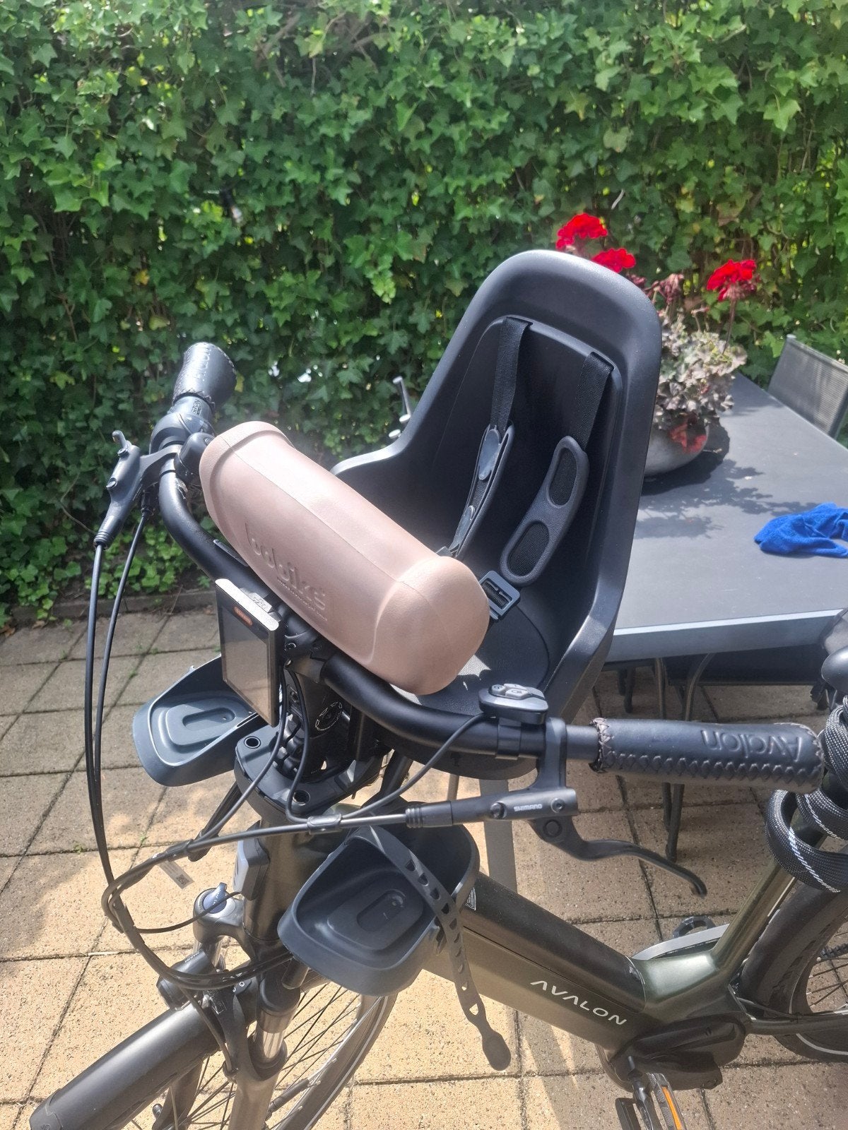 Bobike kinderzitje voor, inclusief 2 montageblokken, Ophalen of Verzenden, Gebruikt, Voorzitje, Bobike
