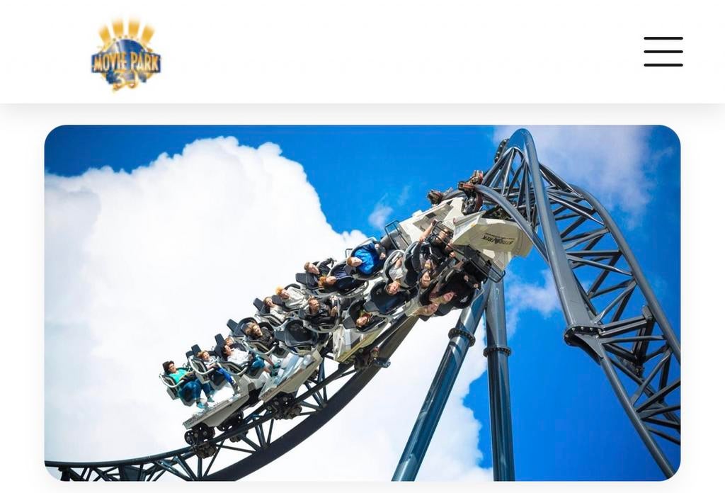 Movie Park 7 vouchers, Drie personen of meer, Ticket of Toegangskaart