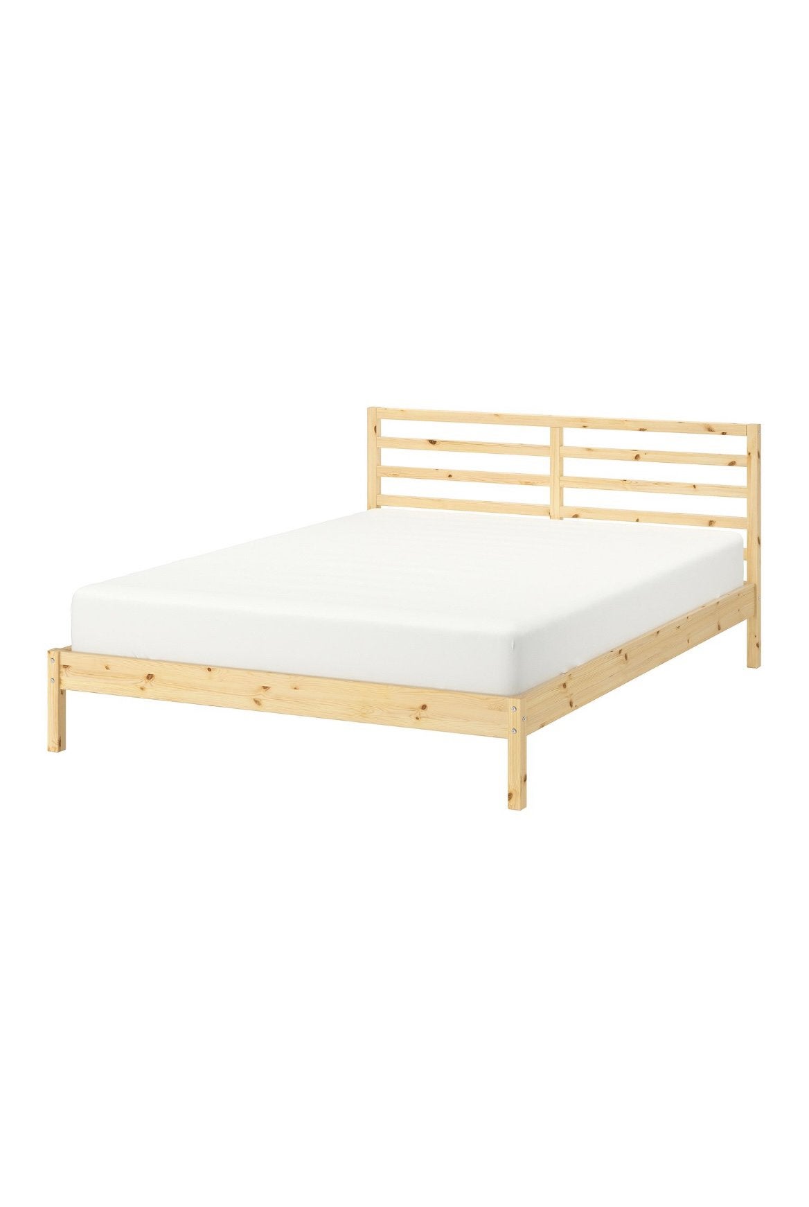IKEA TARVA bedframe 160 x 200 cm met lattenbodem, Huis en Inrichting, Slaapkamer | Bedden, Ophalen, Gebruikt, Overige kleuren