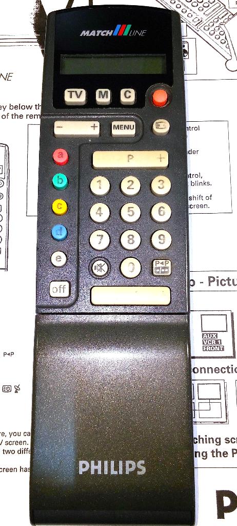 Philips MatchLine RC7111 RC7142 Remote Control RC7104 RC7101, Audio, Tv en Foto, Afstandsbedieningen, Ophalen of Verzenden, Zo goed als nieuw