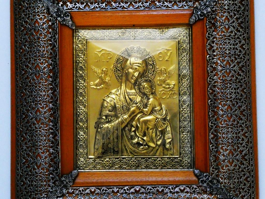 Icoon Onze-Lieve-Vrouw van Altijddurende Bijstand, Antiek en Kunst, Ophalen of Verzenden