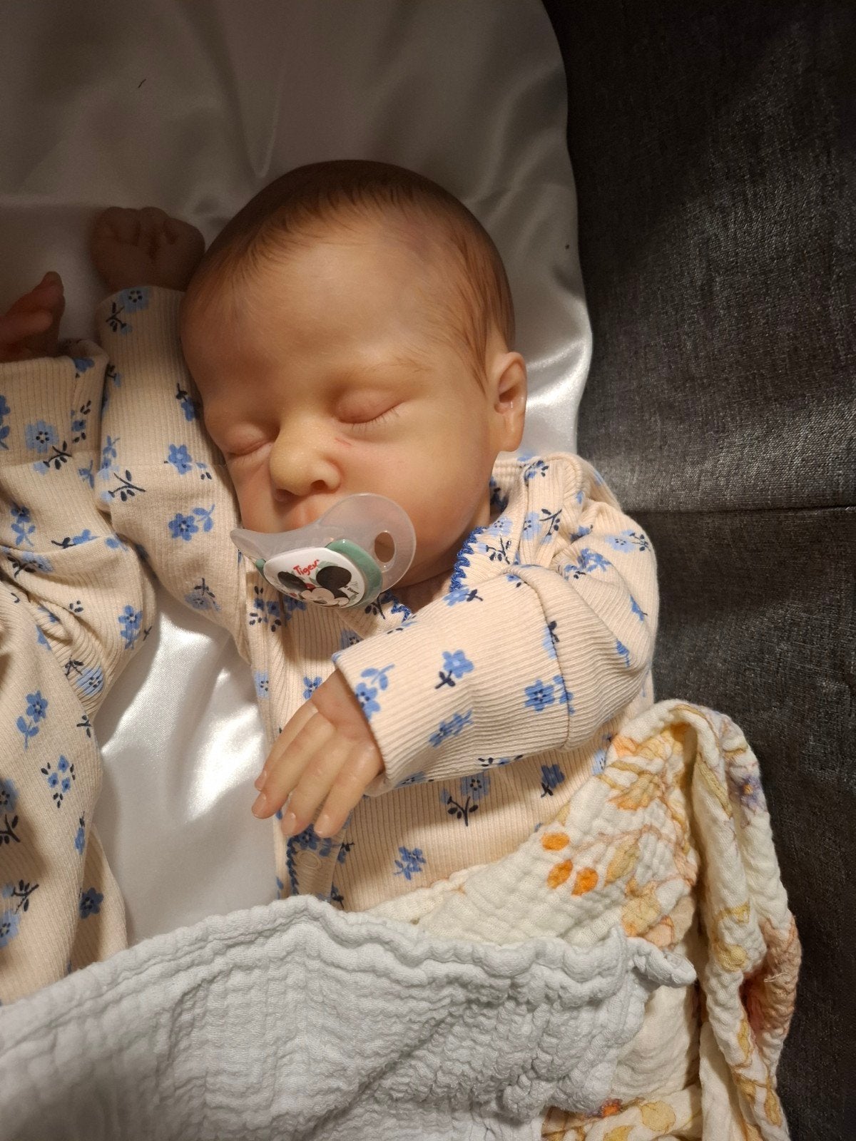 Lage prijs!!! reborn pip origineel met certificaten, Ophalen of Verzenden, Zo goed als nieuw, Pop, Levensecht of Reborn