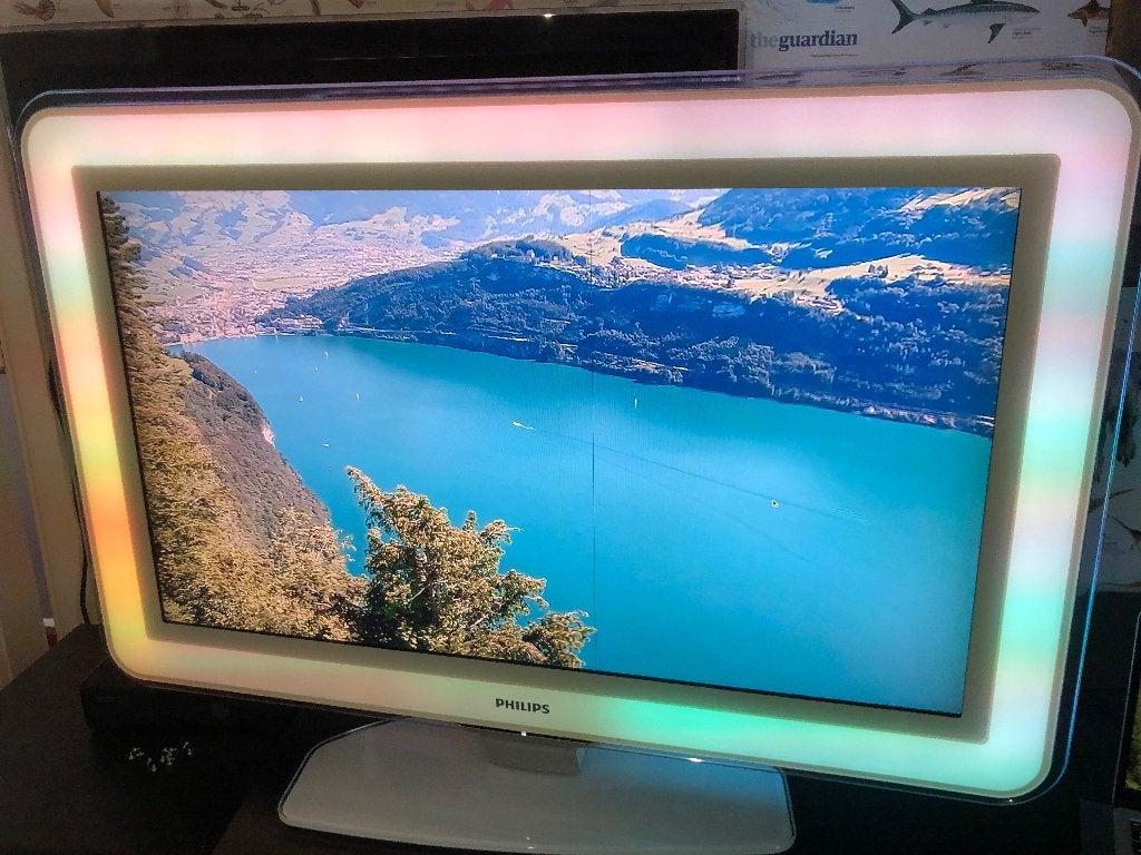 Philips Aurea tv met ab, voet en evt ophangbeugel., Audio, Tv en Foto, Televisies, Ophalen, Philips, Gebruikt, LCD