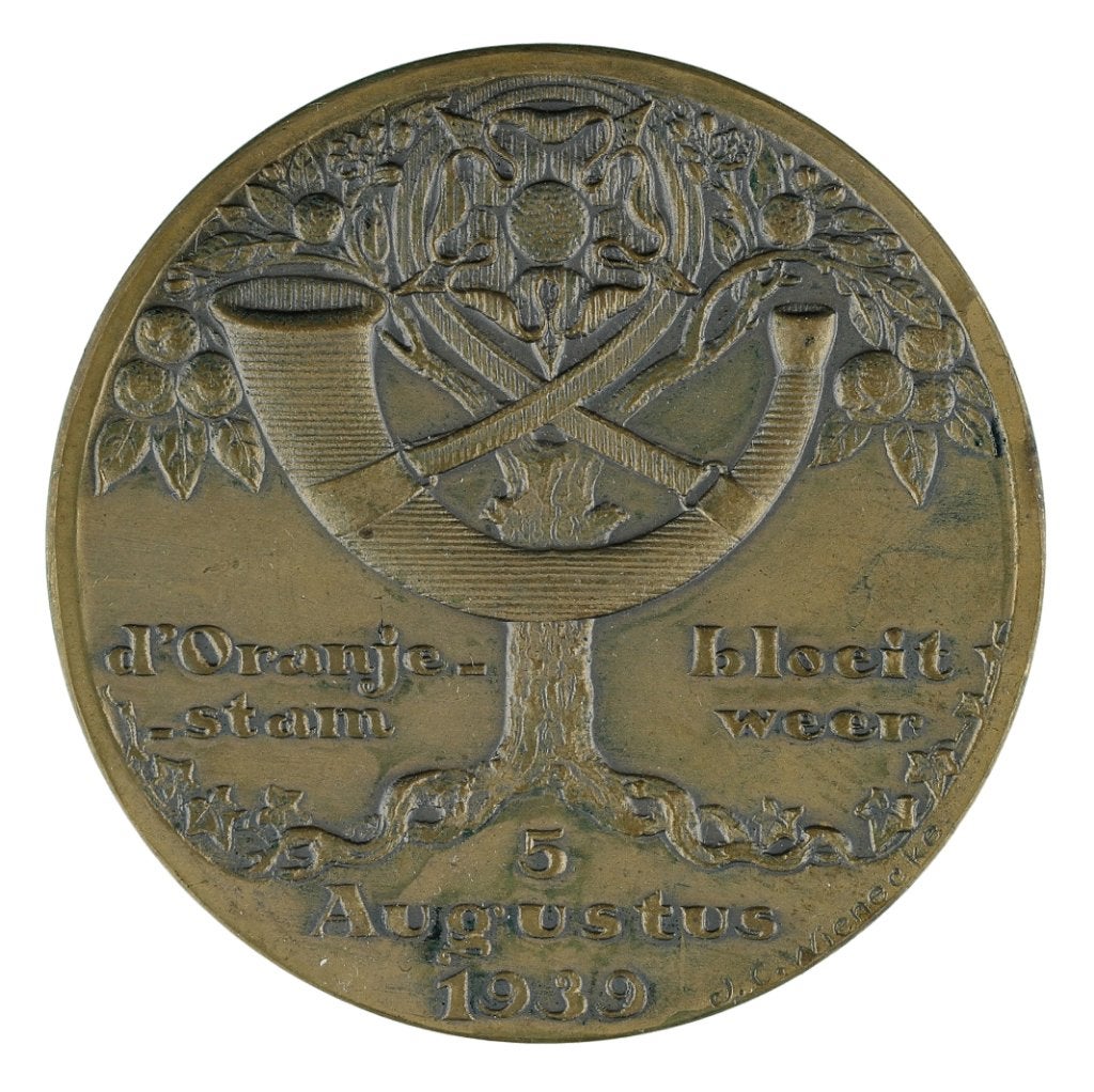 J.C. Wienecke : Nationaal Fonds voor Bijzondere Nooden, 1939, Verzenden, Brons, Nederland