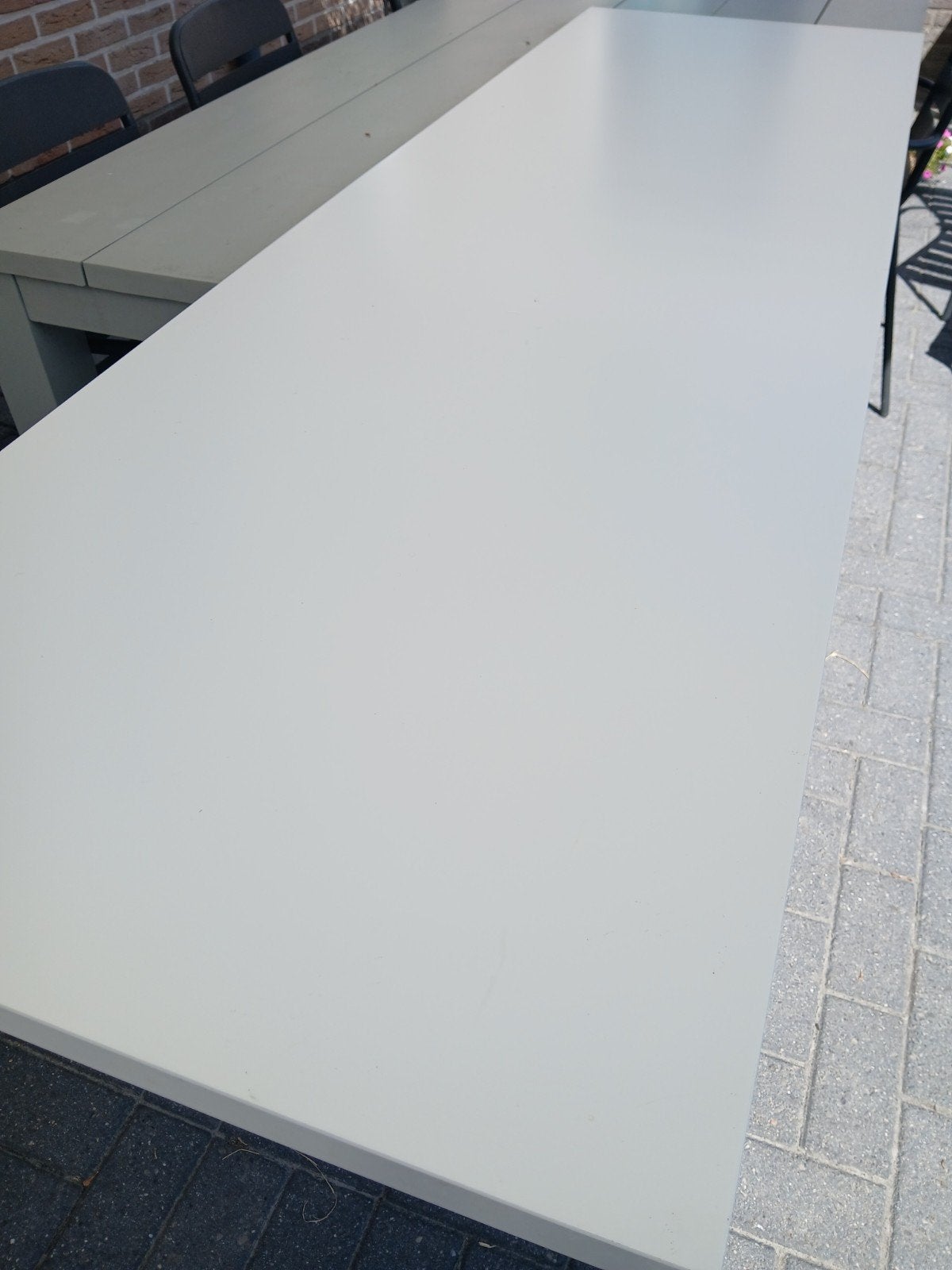 Ikea bureaublad wit, Ophalen, Gebruikt