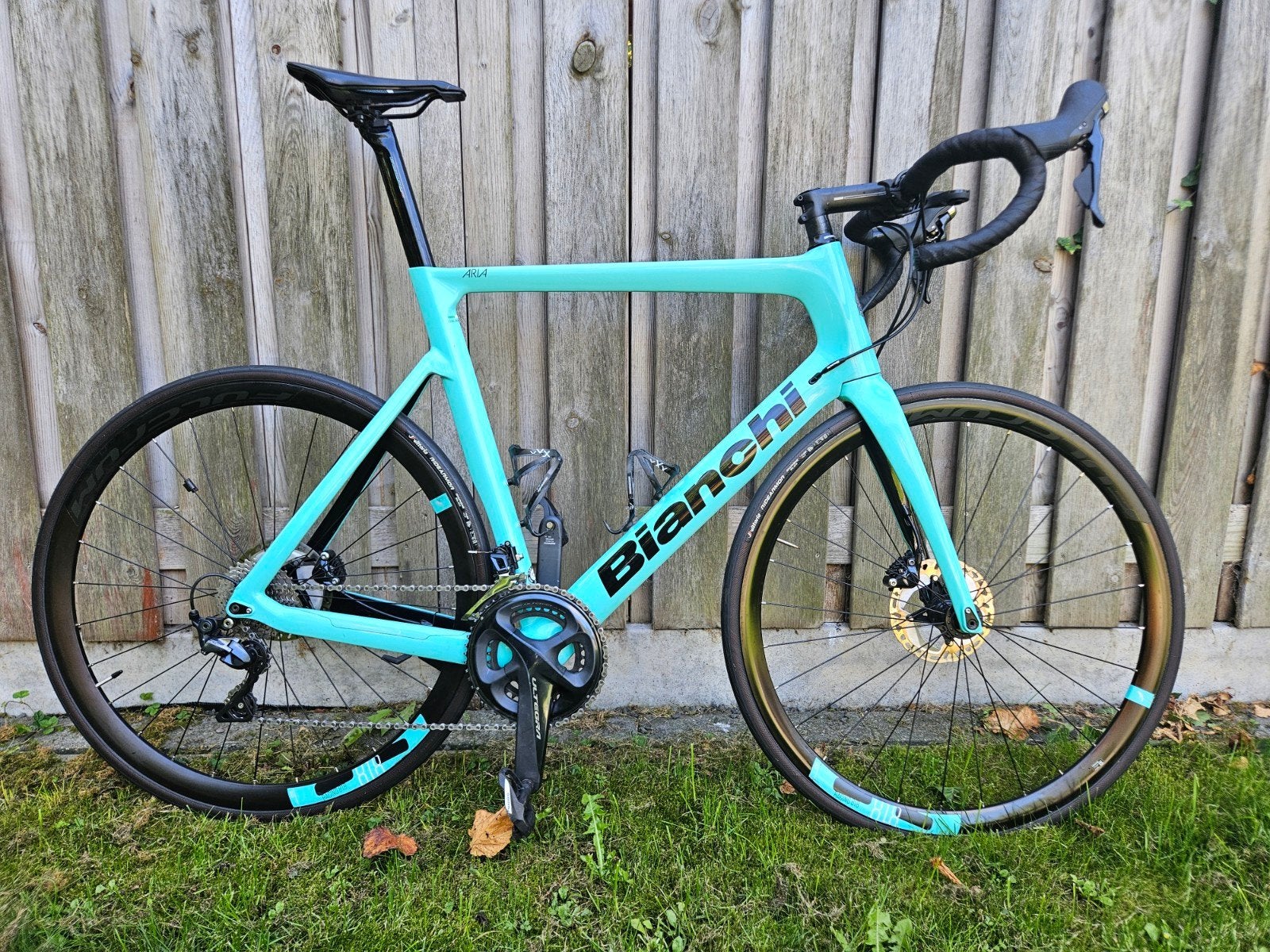 Bianchi Aria racefiets Mt 61, Fietsen en Brommers, Gebruikt, Carbon, Heren, 57 tot 61 cm