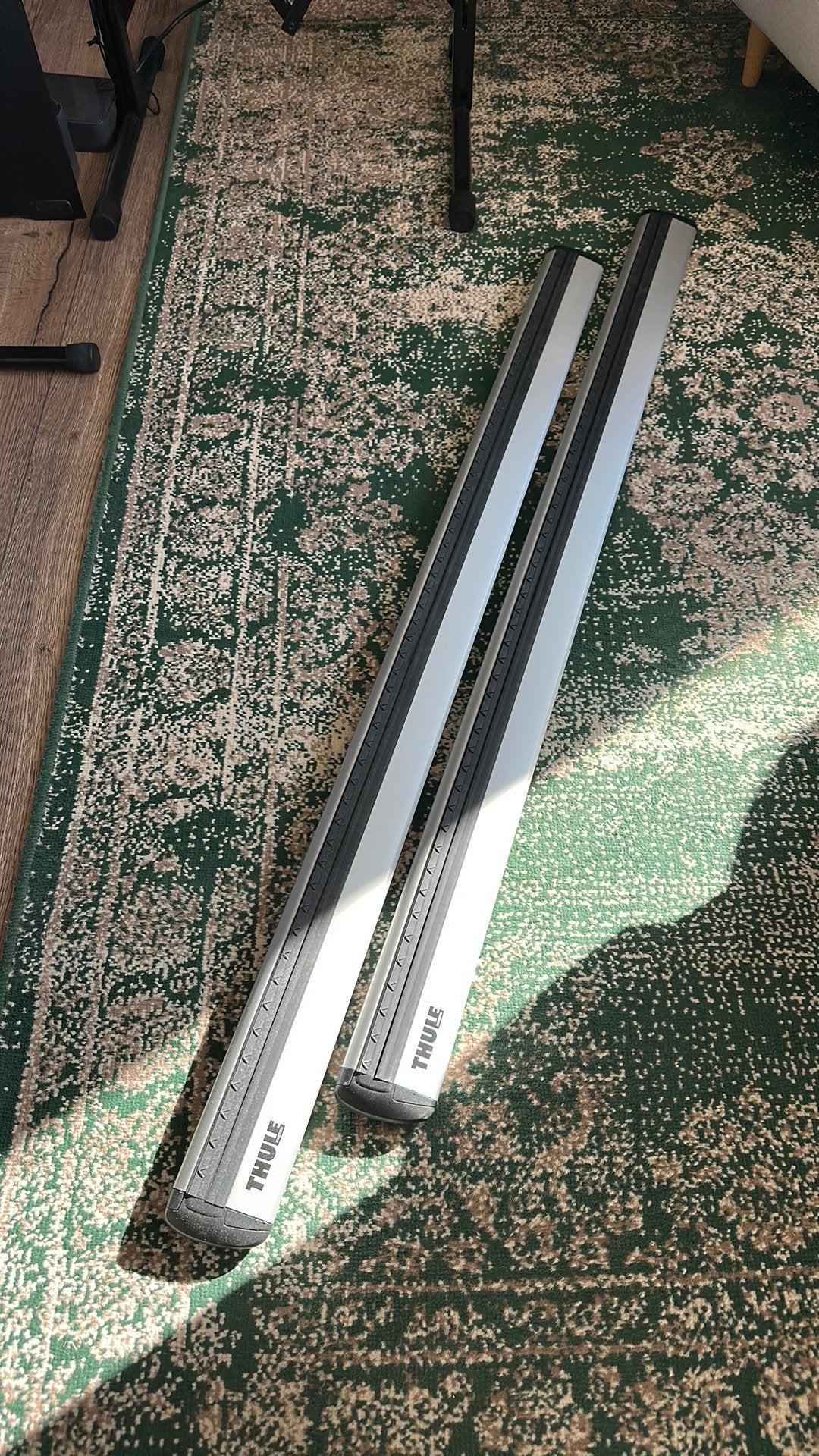 Thule Wingbar Evo Dakdragers Zilver 118 cm, Ophalen, Nieuw