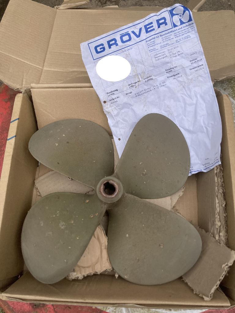 Propeller 4 blade, Ophalen, Gebruikt, Motor en Techniek
