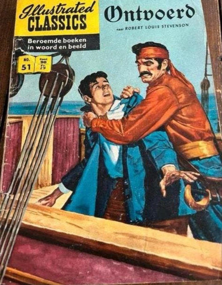 Ontvoerd - Robert Louis Stevenson (Illustrated Classics), Eén stripboek, Ophalen of Verzenden, Gelezen