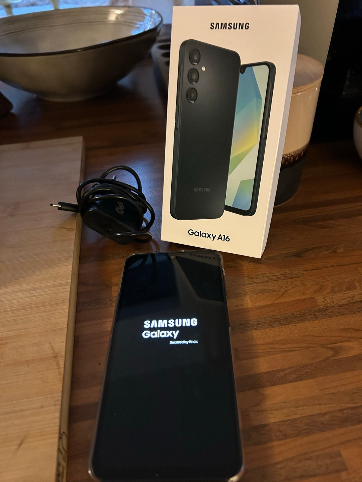 Samsung Galaxy A16 128GB Zwart - Zo goed als nieuw, Telecommunicatie, Mobiele telefoons | Samsung, Ophalen, Zwart, Touchscreen