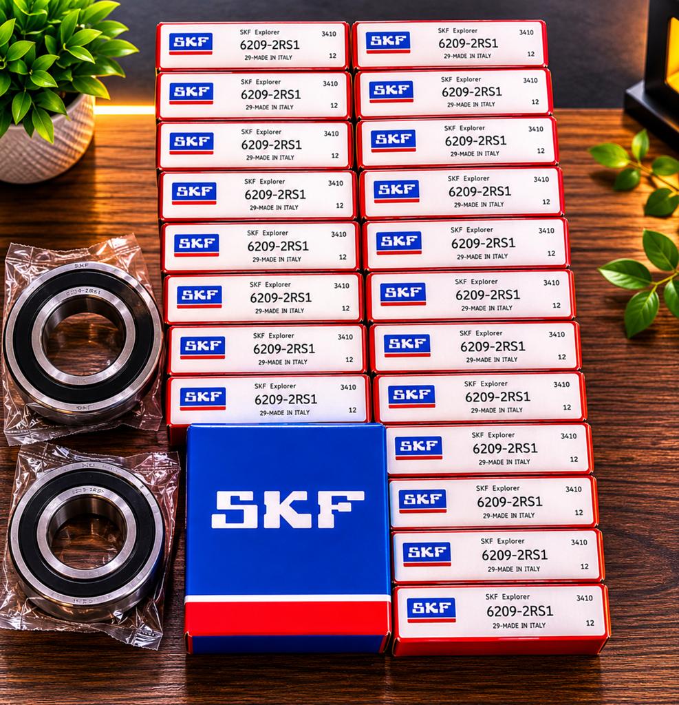 SKF 6209-2RS1 Kogellagers - Nieuw in doos, Ophalen of Verzenden, Nieuw, Universele onderdelen