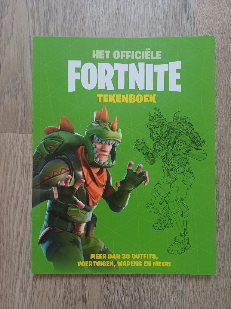 Het officiële Fortnite tekenboek, NIEUW!!!!, Hobby en Vrije tijd, Tekenen, Ophalen of Verzenden, Nieuw