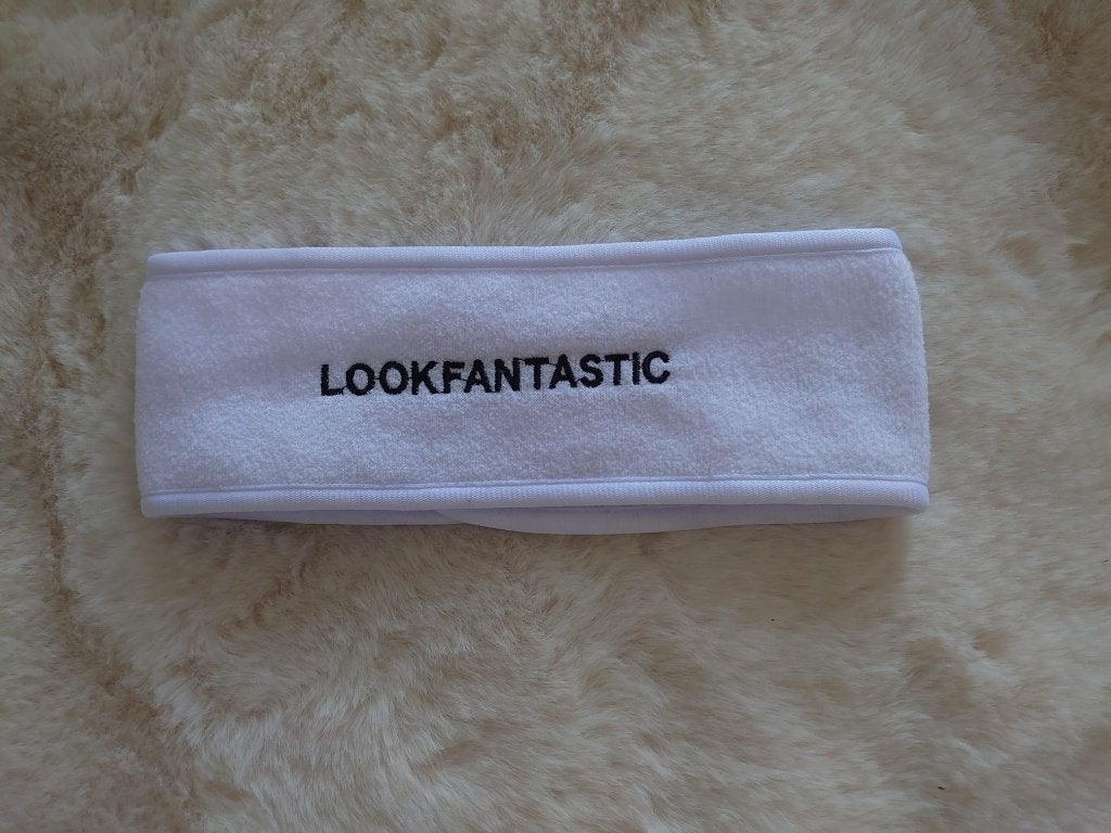 Lookfantastic Make-up Haarband - Zacht Wit Badstof, Wit, Nieuw, Toebehoren, Verzenden