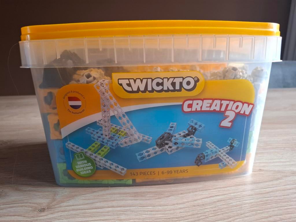 Twickto Creation 2 Bouwset - 143 onderdelen, Kinderen en Baby's, Ophalen of Verzenden, Zo goed als nieuw, Overige merken