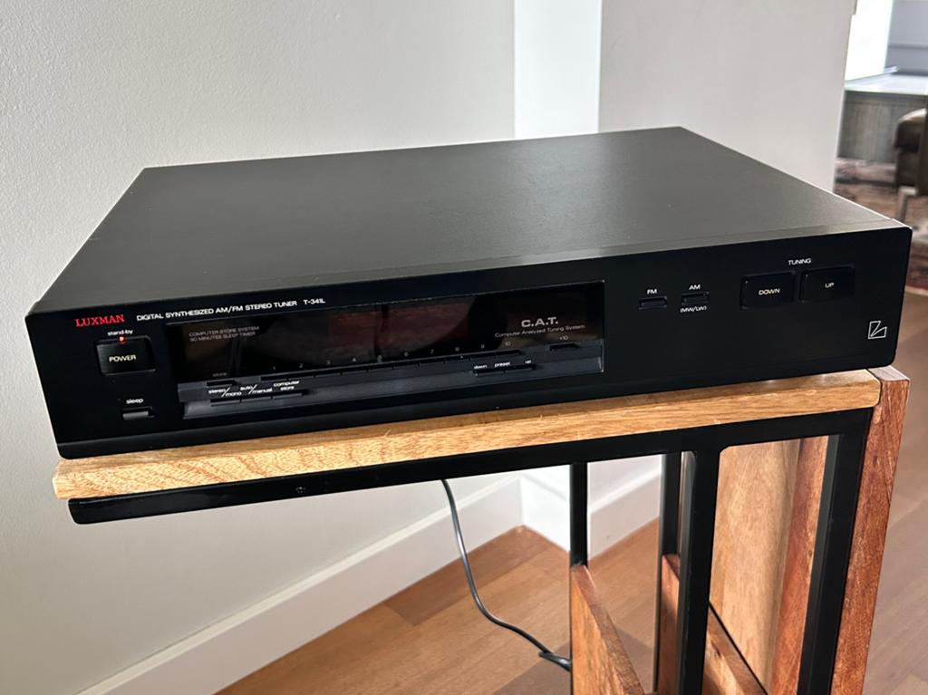 Luxman T-341L stereo tuner | getest en werkend, Ophalen of Verzenden, Zo goed als nieuw, Luxman, Nvt