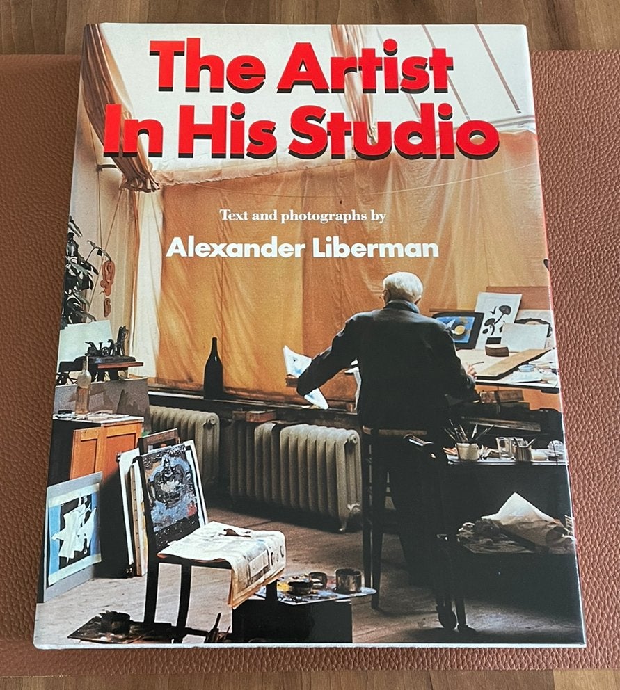 The artist in his studio Alexander Liberman, Ophalen of Verzenden