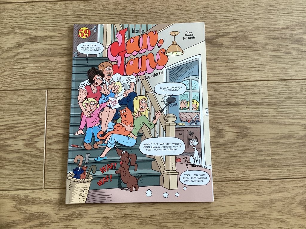 Jan, Jans en de kinderen 59, Eén stripboek, Ophalen of Verzenden, Gelezen
