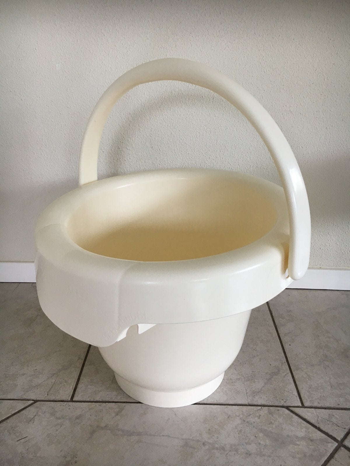 Bébé Bubble Tummy Tub Bademmer wasemmer H 33 x 43 room kleur, Ophalen of Verzenden, Zo goed als nieuw, Tummy Tub, Overige merken