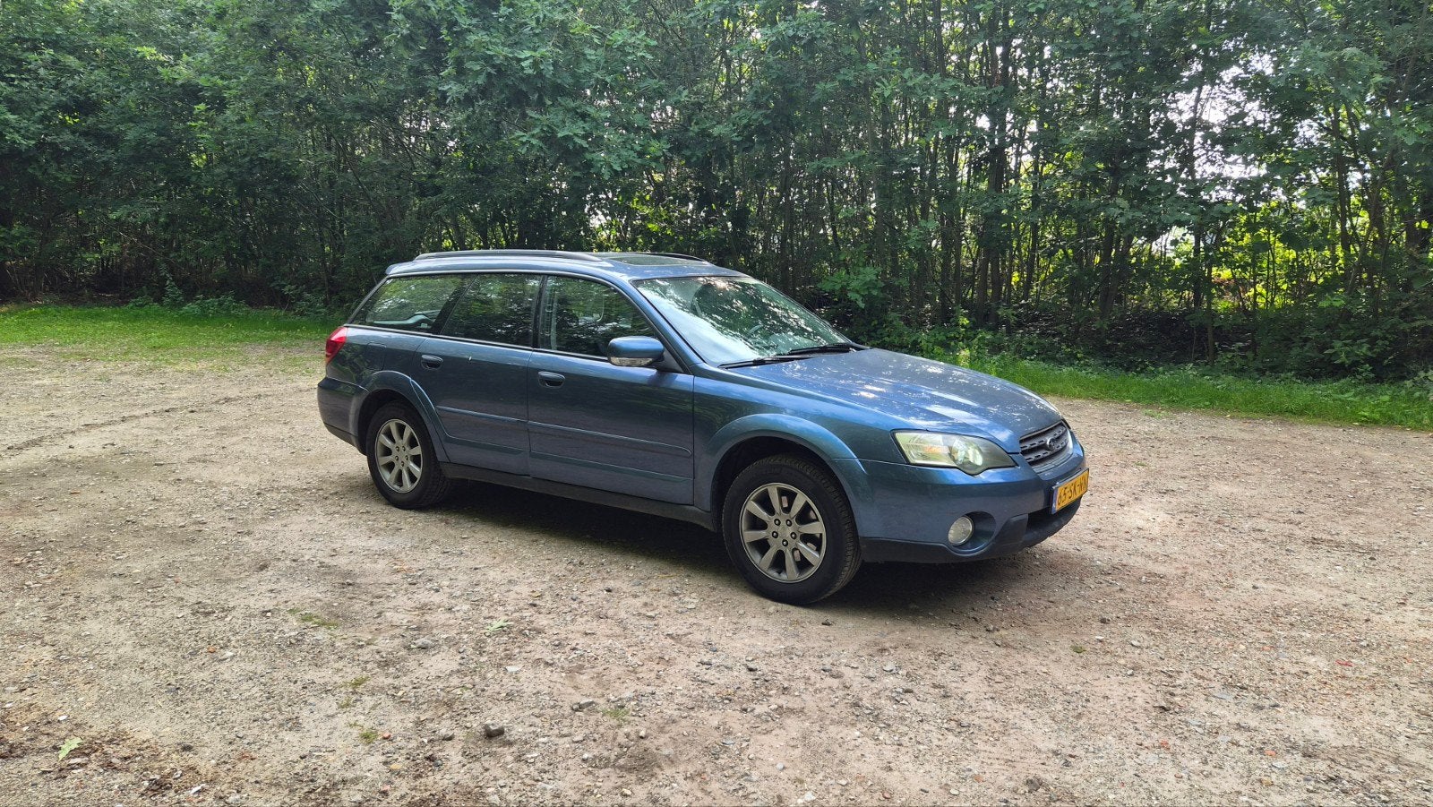 Subaru  2.5 Outback AWD 2006 Blauw, Stof, Zwart, 4 cilinders, Legacy