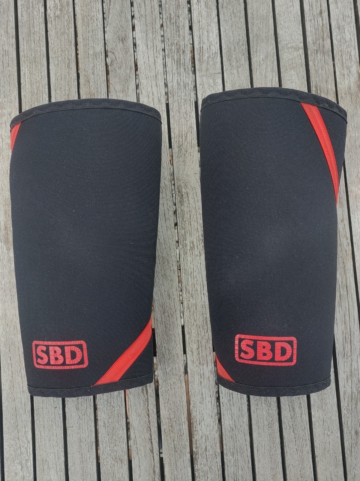 SBD Knee sleeves mt M, 7mm, powerlifting, Ophalen of Verzenden, Gebruikt, Benen, Overige typen