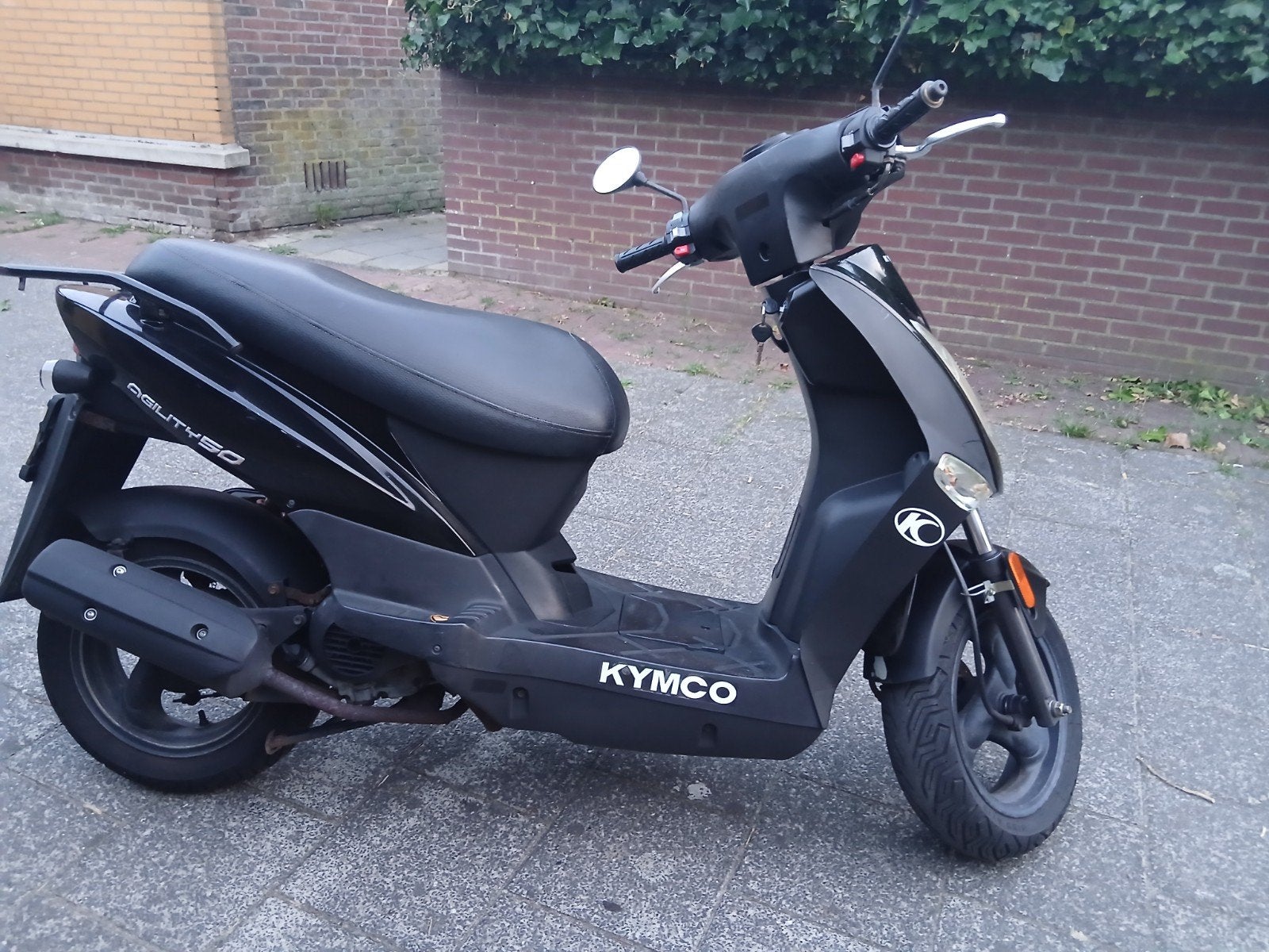 Kymco agility 50 scooter  brom uitvoering, Ophalen, Gebruikt, Agility, Benzine