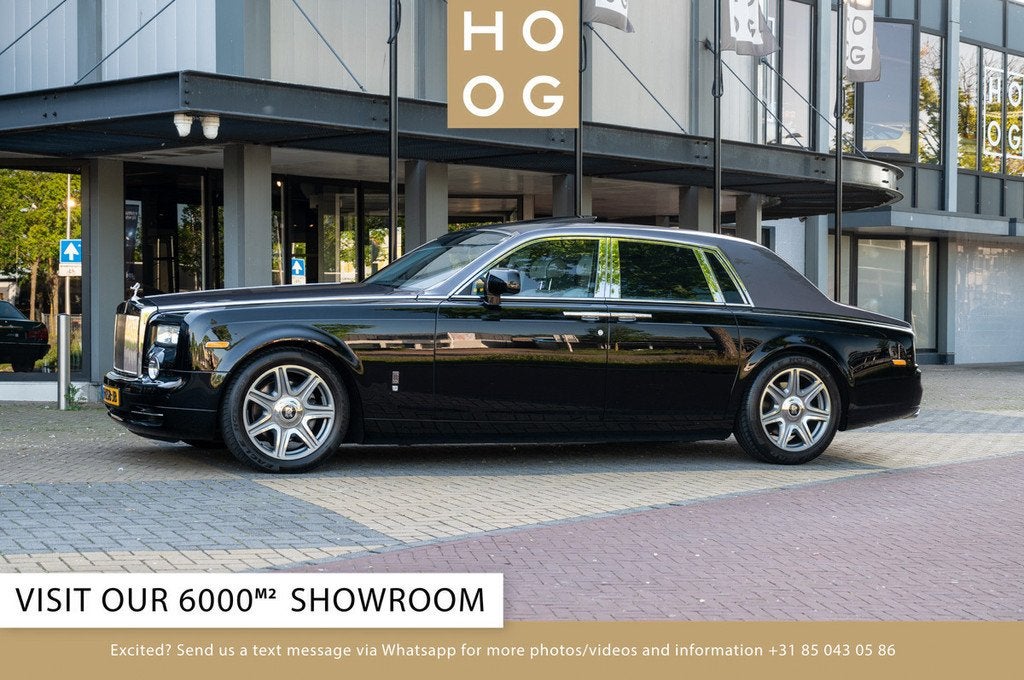 Rolls-Royce Phantom VII Series I Facelift (bj 2009), Auto's, Rolls-Royce, Achterwielaandrijving, 12 cilinders, 2525 kg, Zwart