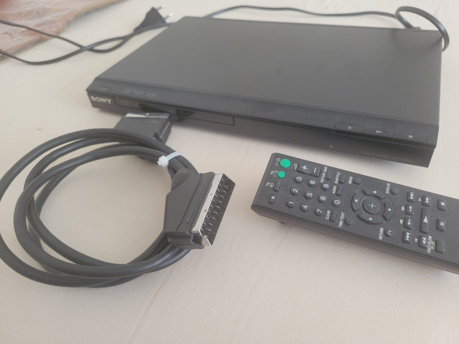 Sony DVP-SR150 DVD/CD-speler SCART  Coaxiaal Compact, Audio, Tv en Foto, Ophalen of Verzenden, Refurbished, Dvd-speler, Sony