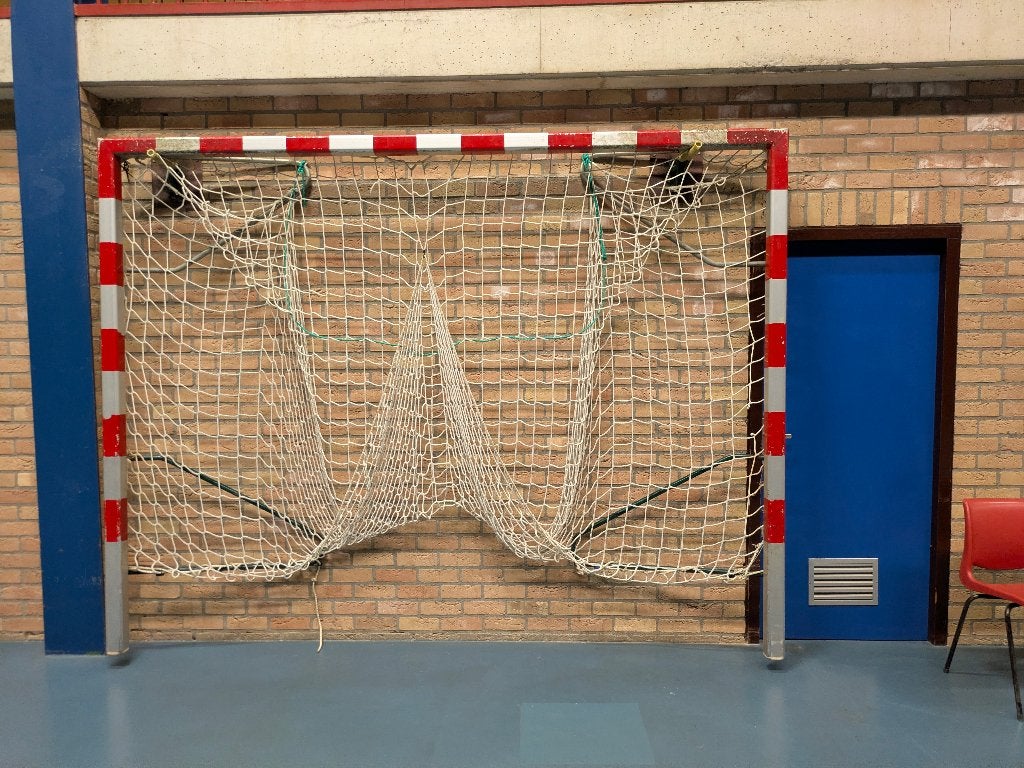 handbal doelen zaalvoetbal doelen, Ophalen, Gebruikt, Toebehoren