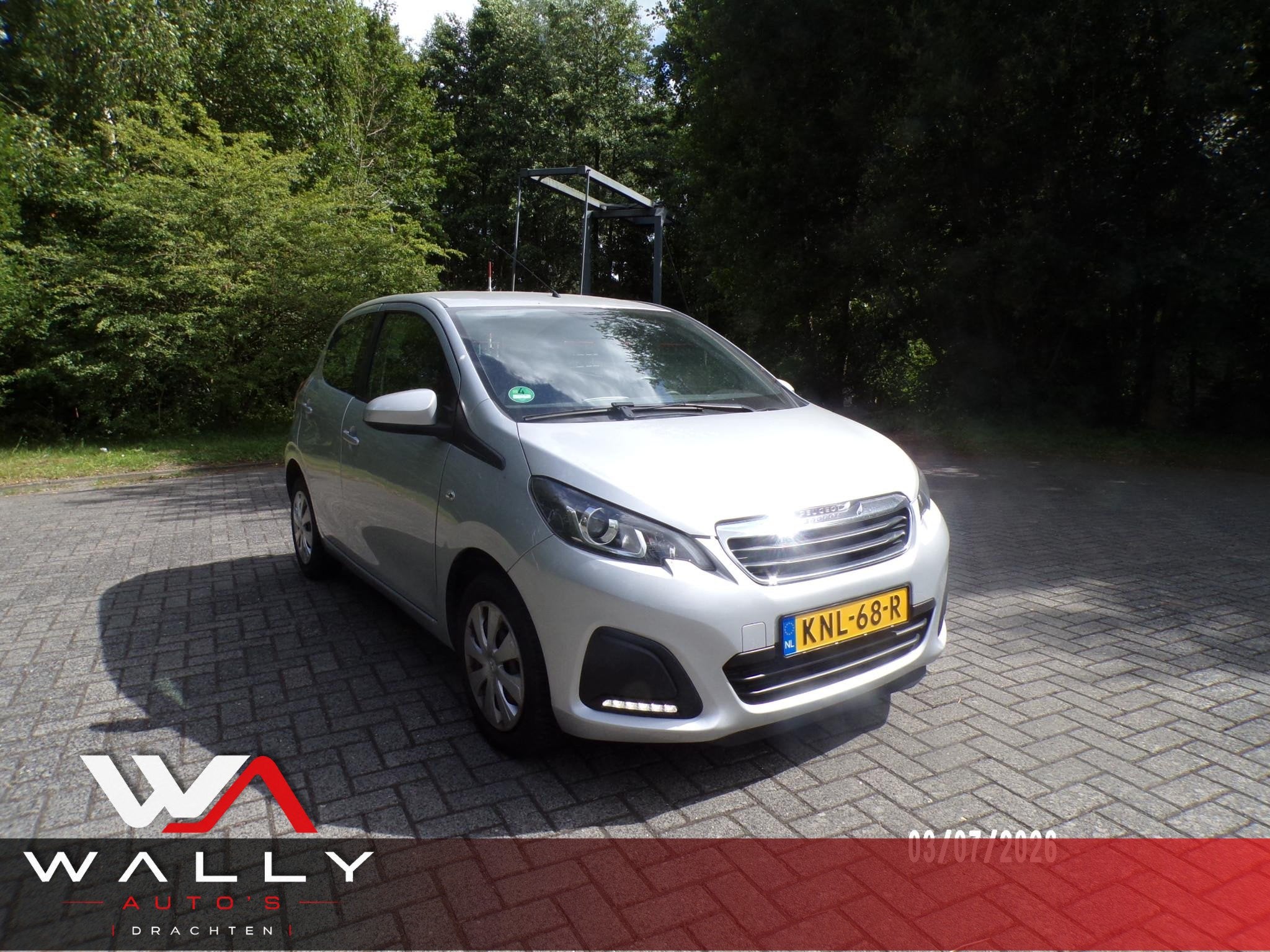 Peugeot 108 1.0 VTi Allure, Auto's, Voorwielaandrijving, Euro 5, Stof, Gebruikt