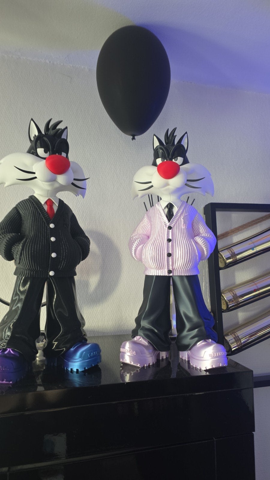 3D Geprinte Sylvester Beeld - Diverse Kleuren, Ophalen of Verzenden, Nieuw