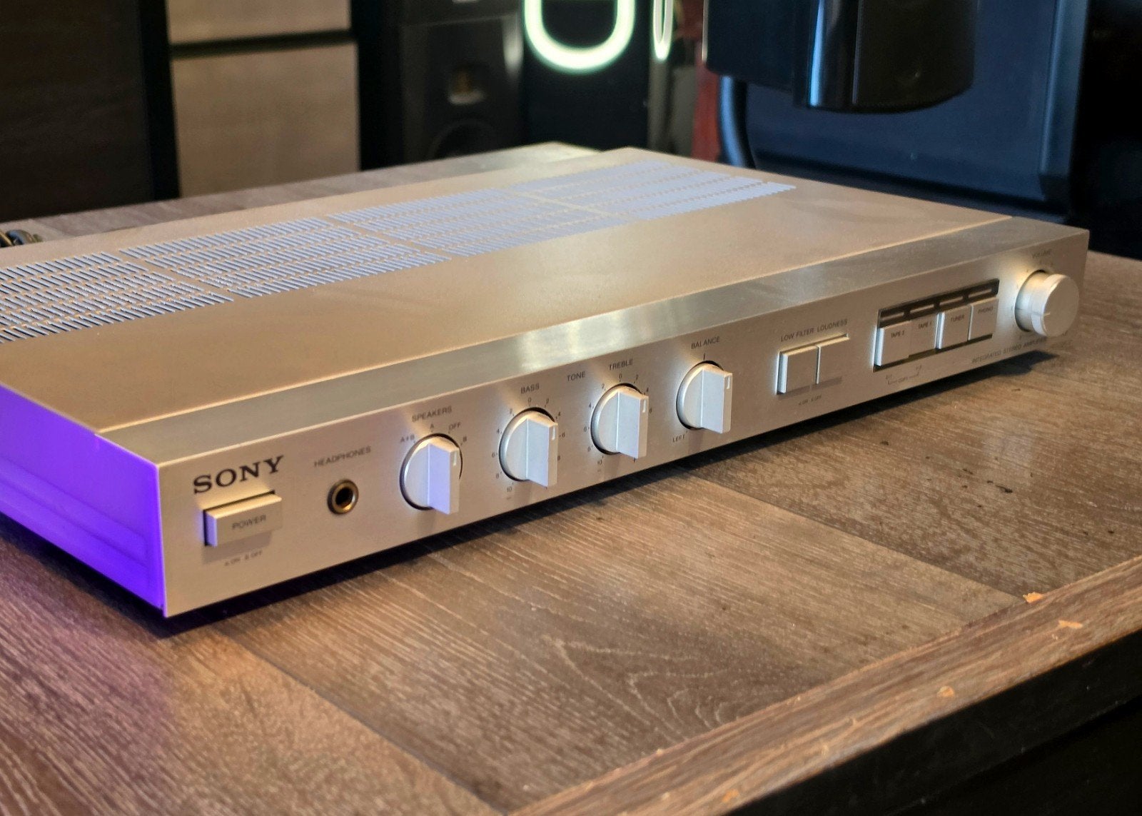 SONY TA-AX2 • GARANTIE • STEREO • PHONO • VINTAGE, Refurbished, Ophalen of Verzenden, Sony TA-AX2, Sony