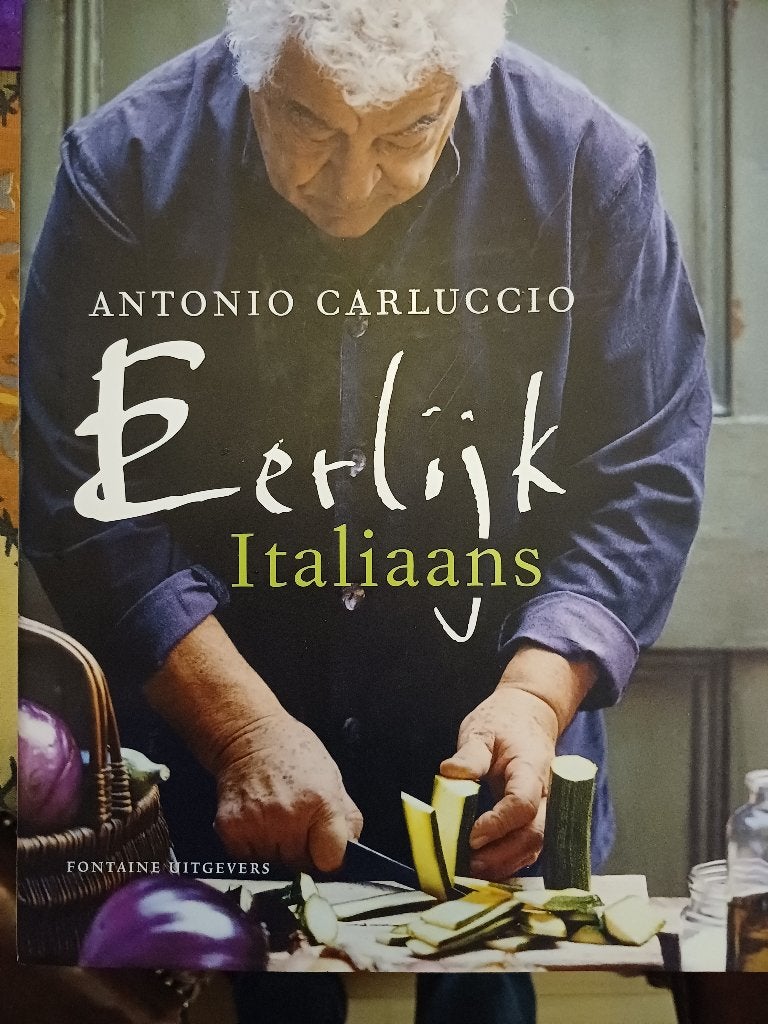 Antonio carluccio eerlijk italiaans hardcover, Boeken, Kookboeken, Ophalen, Gelezen, Antonio Carluccio, Italië