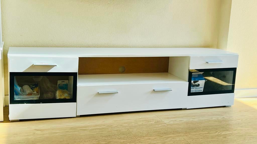 TV unit, Ophalen, Zo goed als nieuw, 25 tot 50 cm, 150 tot 200 cm