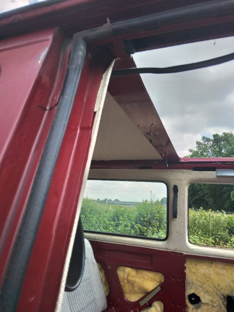 VW T3 Rubber Schuifdeur en slotvanger, Auto-onderdelen, Klein materiaal, Volkswagen, Ophalen of Verzenden
