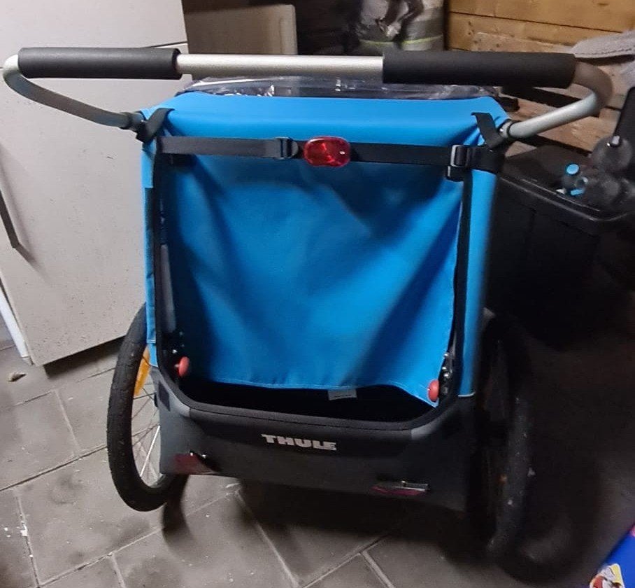 thule coaster xl, Ophalen, Opvouwbaar, 80 kg of meer, Zo goed als nieuw