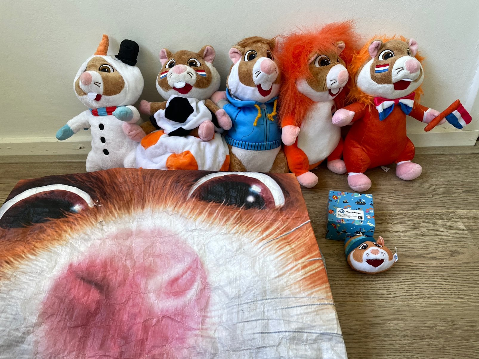 AH hamsters, grote tas en sleutelhanger, Verzenden, Zo goed als nieuw, Overige typen