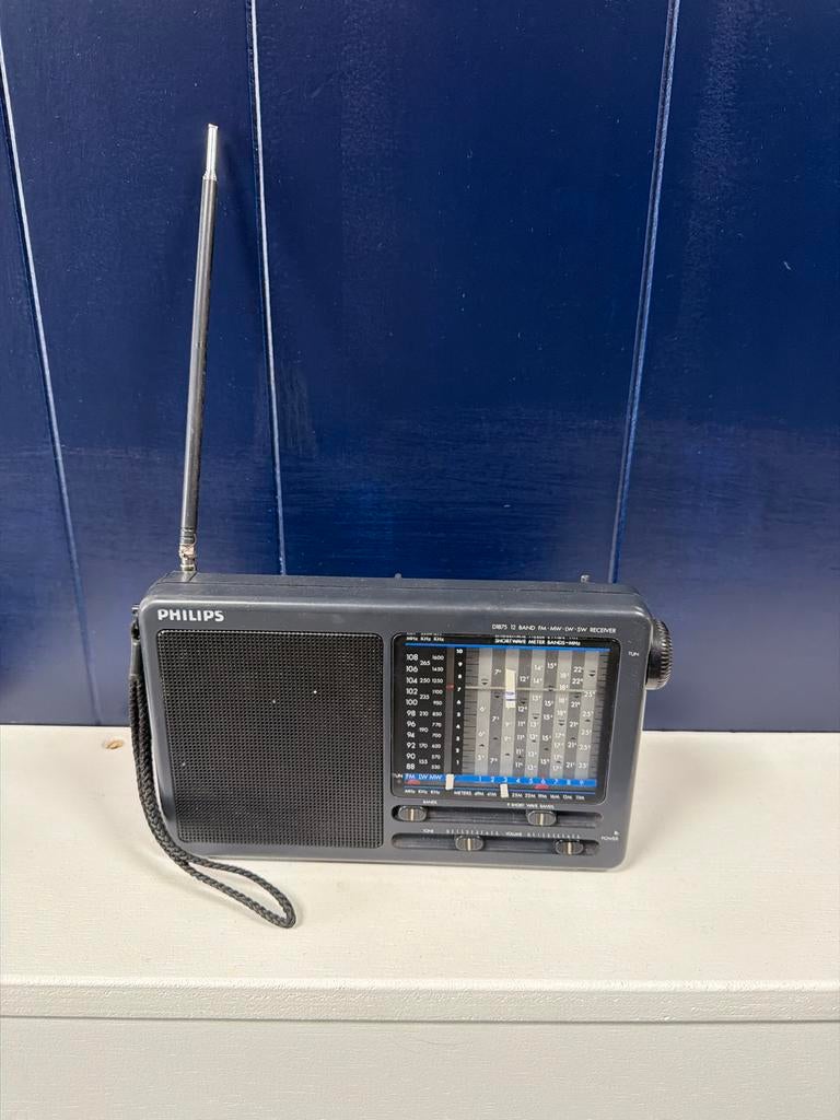 Philips D1875 Wereldontvanger, Audio, Tv en Foto, Radio's, Ophalen of Verzenden, Gebruikt, Wereldontvanger