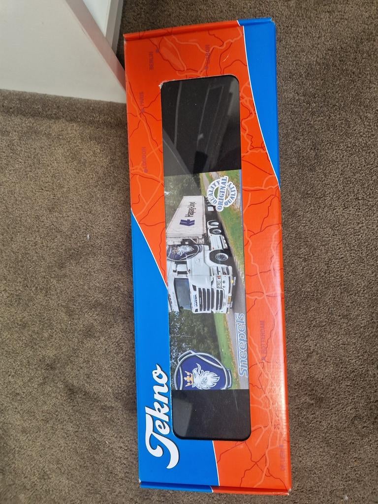 Tekno Model Vrachtwagen Scania Sneepels, Ophalen of Verzenden, Zo goed als nieuw, Motor