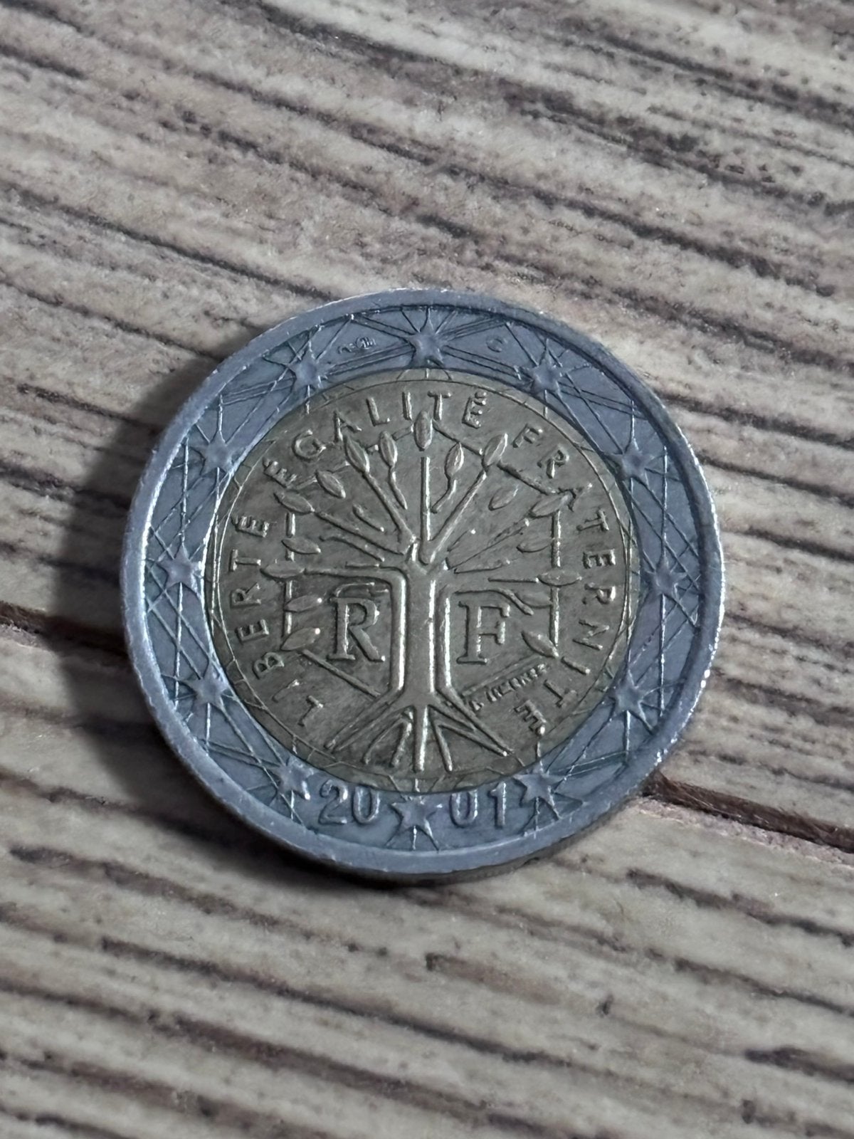 Zeldzame 2 euro muntstuk zie omschrijving, Postzegels en Munten, Munten | Europa | Euromunten, Ophalen, Frankrijk, 2 euro