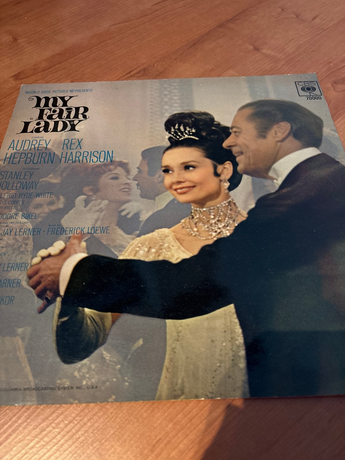 My Fair Lady Soundtrack LP - Audrey Hepburn & Rex Harrison, LP, Film en Theater, Gebruikt, Ophalen of Verzenden