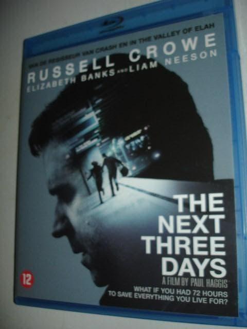 The next three days- Russell Crowe- (NIEUW), Cd's en Dvd's, Blu-ray, Verzenden, Nieuw in verpakking, Actie