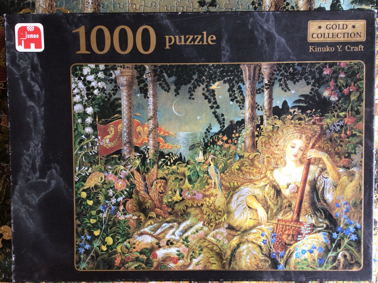 Jumbo puzzel. Gold collection. 1000 stukjes., Hobby en Vrije tijd, Ophalen, Zo goed als nieuw