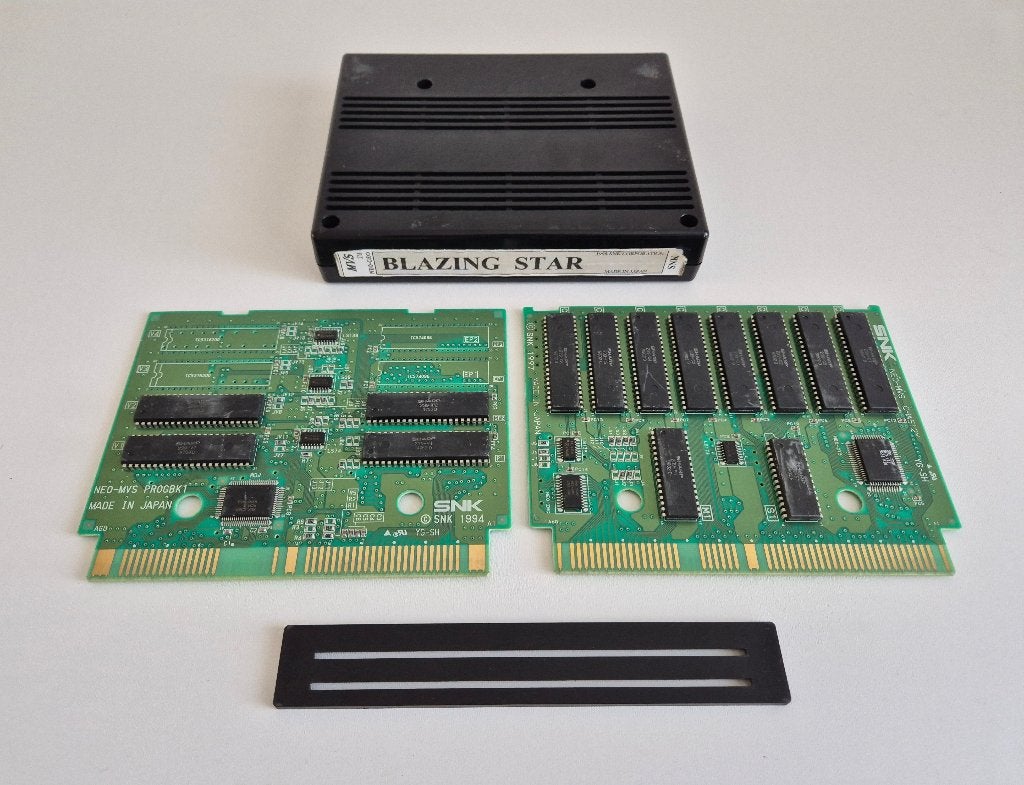 Blazing Star SNK Neo Geo MVS Video Game Arcade Cartridge, 1 speler, Ophalen of Verzenden, Gebruikt, Vanaf 12 jaar