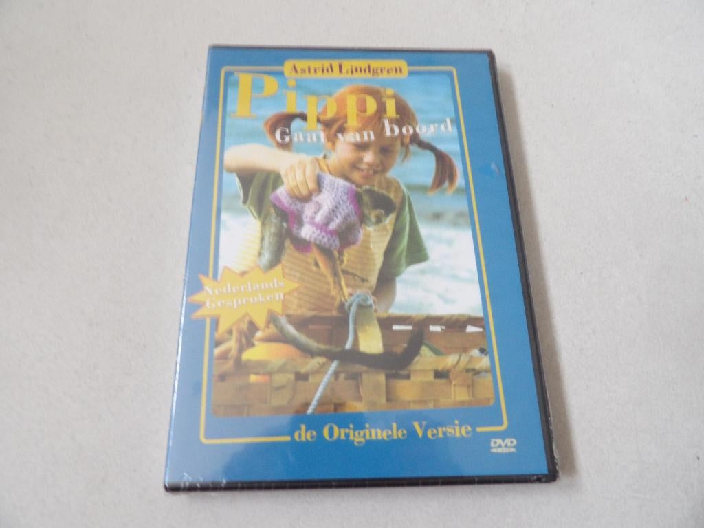 SPLINTERNIEUW dvd PIPPI LANGKOUS pippi gaat aan boord, Avontuur, Alle leeftijden, Ophalen of Verzenden, Nieuw in verpakking