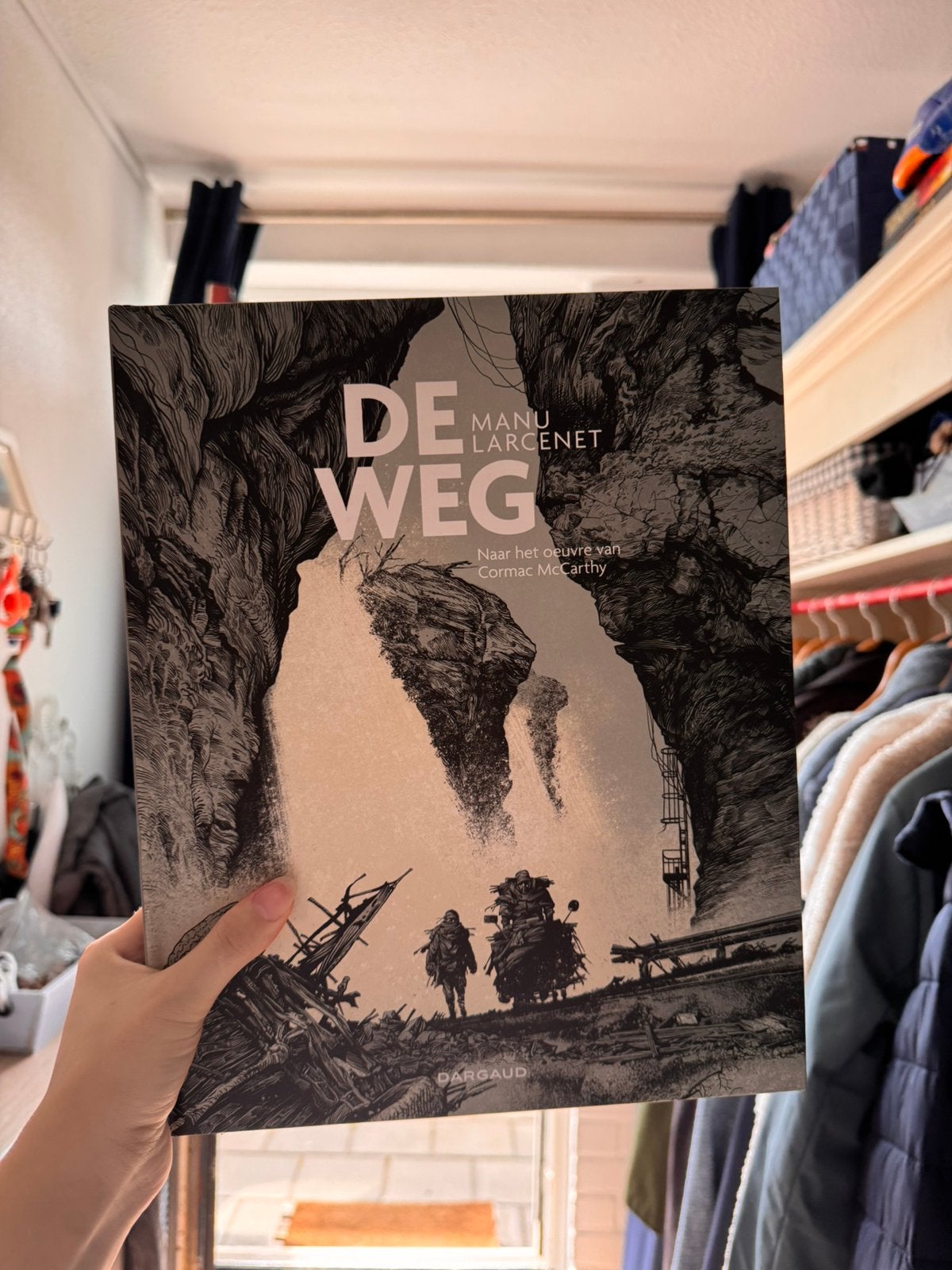 De weg - Manu Larcenet, Eén stripboek, Ophalen, Nieuw