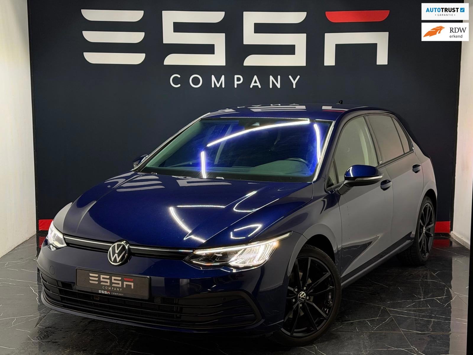 Volkswagen Golf 1.0 TSI Life Business LED Sfeerverlichting C, Voorwielaandrijving, Stof, Gebruikt, Blauw