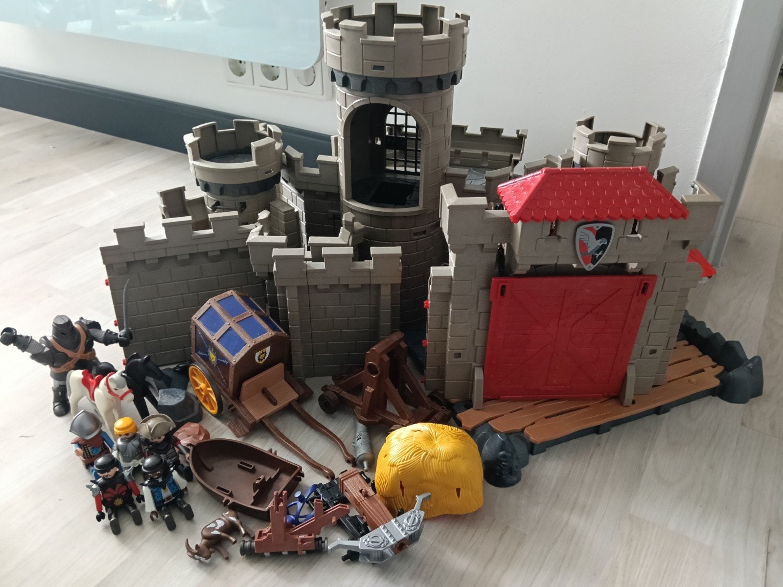 Playmobile ridder kasteel, Kinderen en Baby's, Speelgoed | Playmobil, Ophalen, Gebruikt