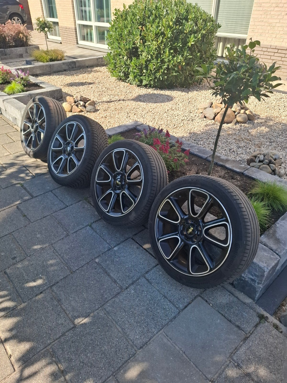 17 inch originele lichtmetalen velgen MINI R56 R57 4x100, Auto-onderdelen, Banden en Velgen, Ophalen, Gebruikt, Banden en Velgen
