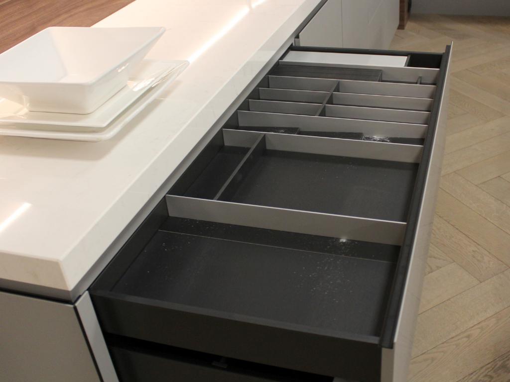 MB12 Luxe Pronorm designkeuken met eiland en Falmec - AEG, Ophalen, Info@pronorm.de, Overige typen, Nieuw