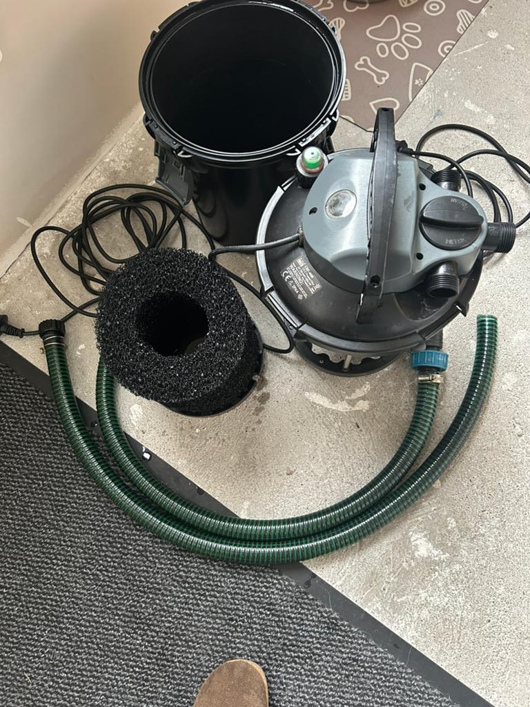 Vijverpomp +Filter + airpomp te koop, Ophalen of Verzenden, Gebruikt, Vijverpomp